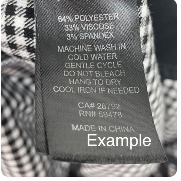 Joie High Rise Women's Pants Black White Gingham Plaid Career Ankle Crop size 10 - Picture 8 of 16